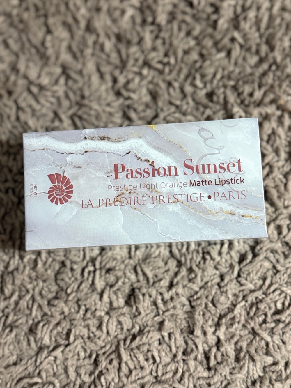Passion Sunset Prestige Light Orange Matte Lipstick